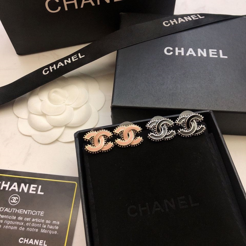 Ch*el earrings